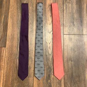 Lot of 3 Men’s Skinny Ties